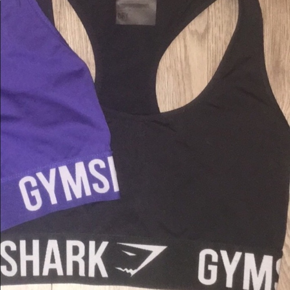 Black Gymshark Sports Bra